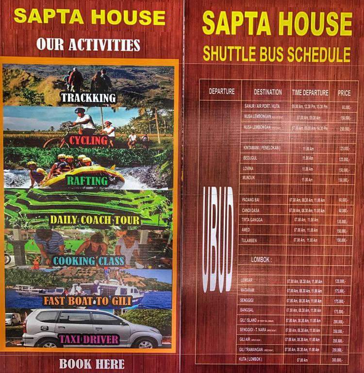 Sapta House Ubud  Exterior photo